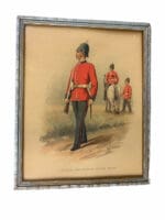 Australian 1st Battalion West Melbourne Framed Coloured Print 11 x 9 Inches Australian 1st Battalion West Melbourne Framed Coloured Print 11 x 9 Inches