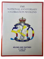 Canadian EME National Anniversary Celebration Weekend CFB Borden Reference Book