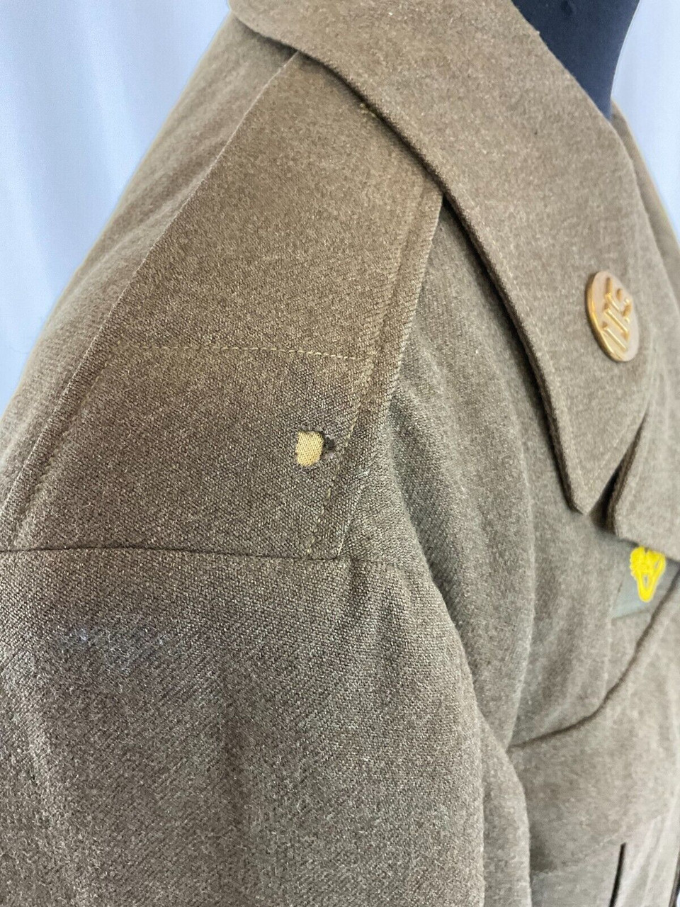 WW2 US USAAF 9th Engineer Command Sgts Ike Jacket 40R Named WW2 US USAAF 9th Engineer Command Sgts Ike Jacket 40R Named