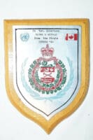 Canadian Forces Cyprus 82 Plaque Awarded By The Lord Strathconas Horse