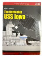 WW2 US USN Navy Battleship USS Iowa Topdrawings 36 Soft Cover Reference Book