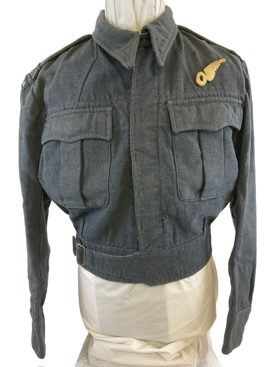 WW2 Canadian RCAF Officers Observer Battle Dress Jacket 1945 Dated WW2 Canadian RCAF Officers Observer Battle Dress Jacket 1945 Dated