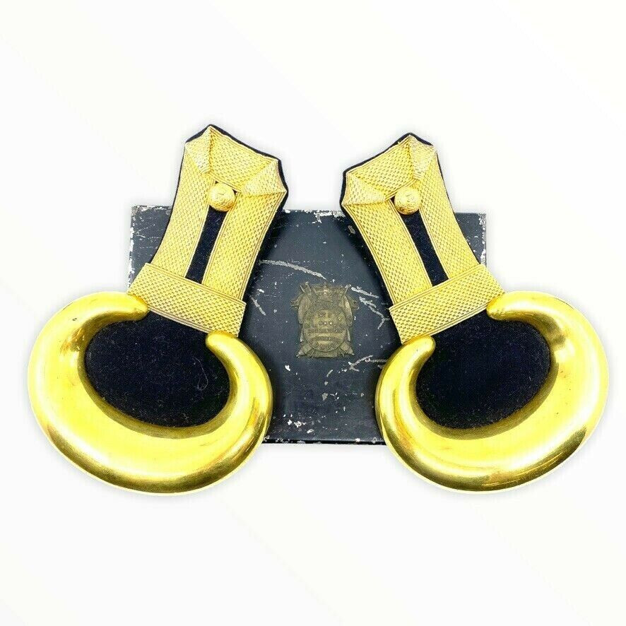 British Victorian 2nd Staffordshire Regiment 64th Foot Officers Shoulder Boards British Victorian 2nd Staffordshire Regiment 64th Foot Officers Shoulder Boards