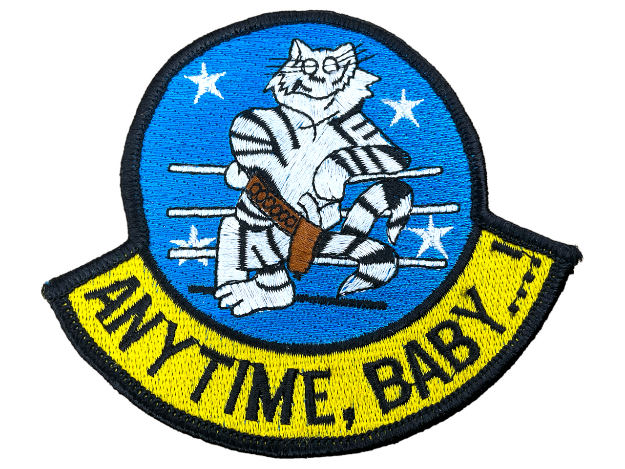 US USN Naval Aviator VF Any Time Baby Tomcat F-14 Patch US USN Naval Aviator VF Any Time Baby Tomcat F-14 Patch