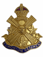 WW2 Canadian Edmonton Regiment Sweetheart Badge Pin
