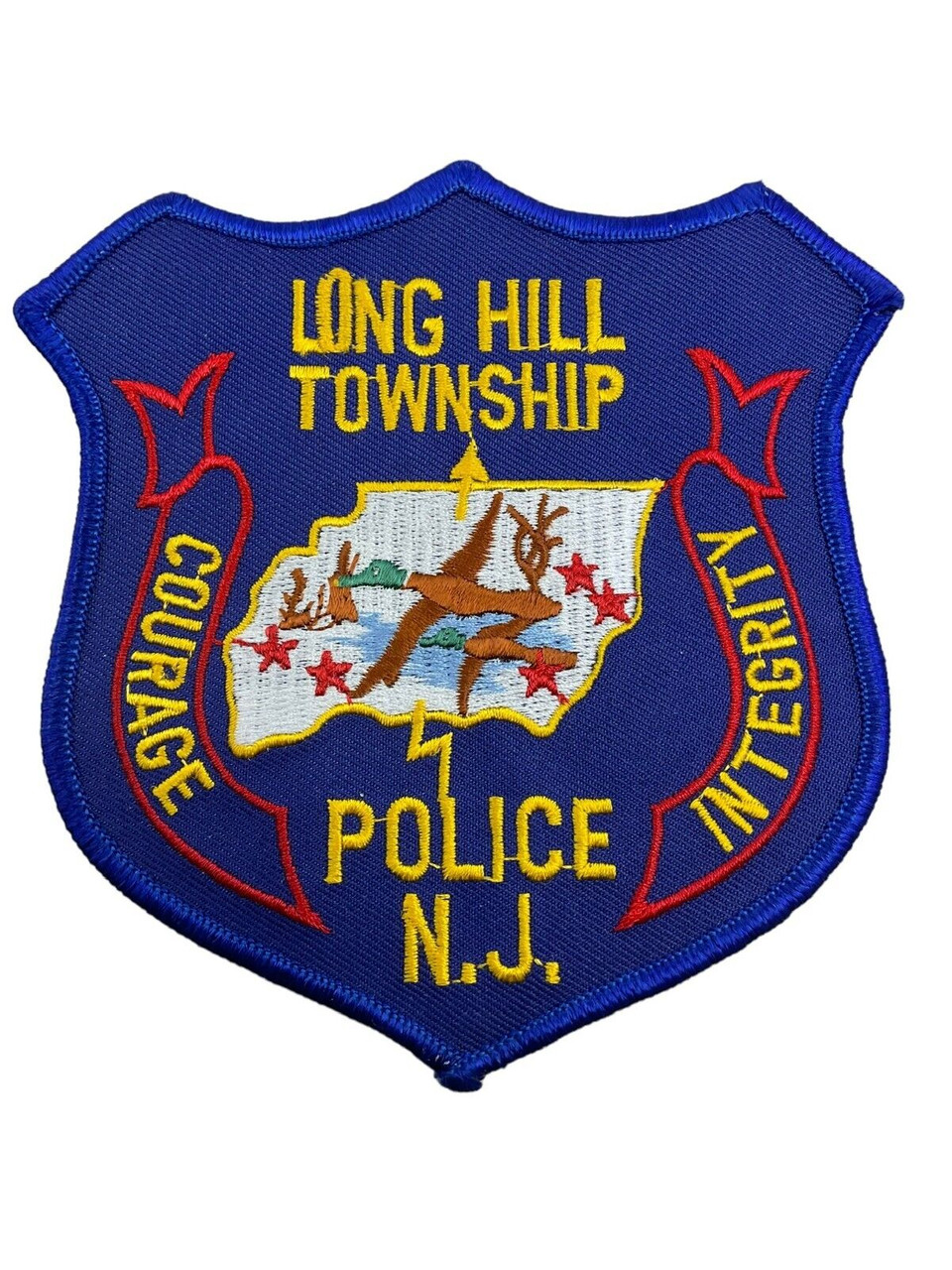 US Long Hill Township New Jersey Police Patch US Long Hill Township New Jersey Police Patch
