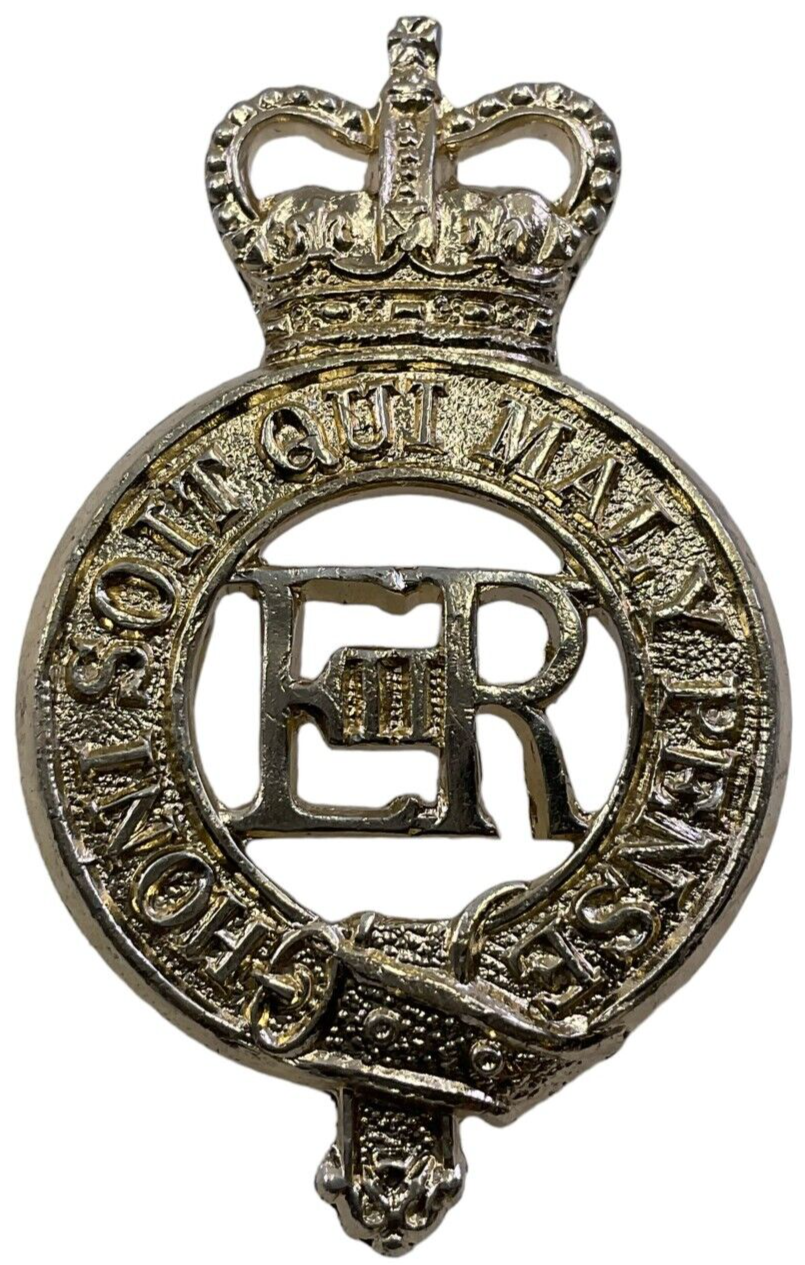 British Household Cavalry Staybright Cap Badge British Household Cavalry Staybright Cap Badge