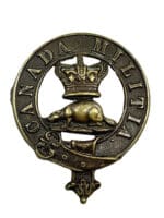 Canadian Militia Glengarry Cap Badge
