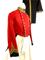 Victorian British 1850's Gloucester Hussars Officers Coatee & Trousers Victorian British 1850's Gloucester Hussars Officers Coatee & Trousers