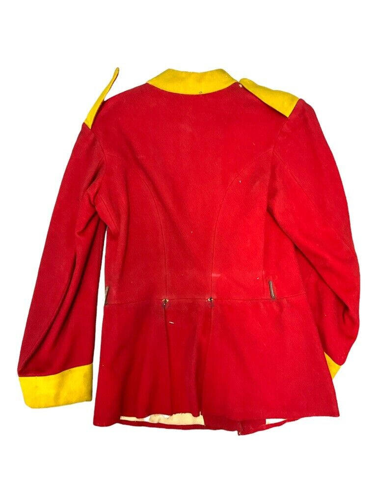 Canadian Militia GGFG Foot Guards Serge Frock Jacket Uniform No Buttons Canadian Militia GGFG Foot Guards Serge Frock Jacket Uniform No Buttons