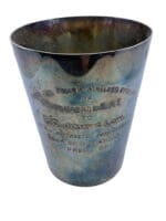 British RAF EPNS 76 Squadron Presentation Mug P/O Jimmie Low British RAF EPNS 76 Squadron Presentation Mug P/O Jimmie Low