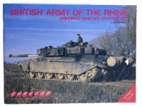 British Army of the Rhine Armored Vehicles on Exercise Concord SC Reference Book