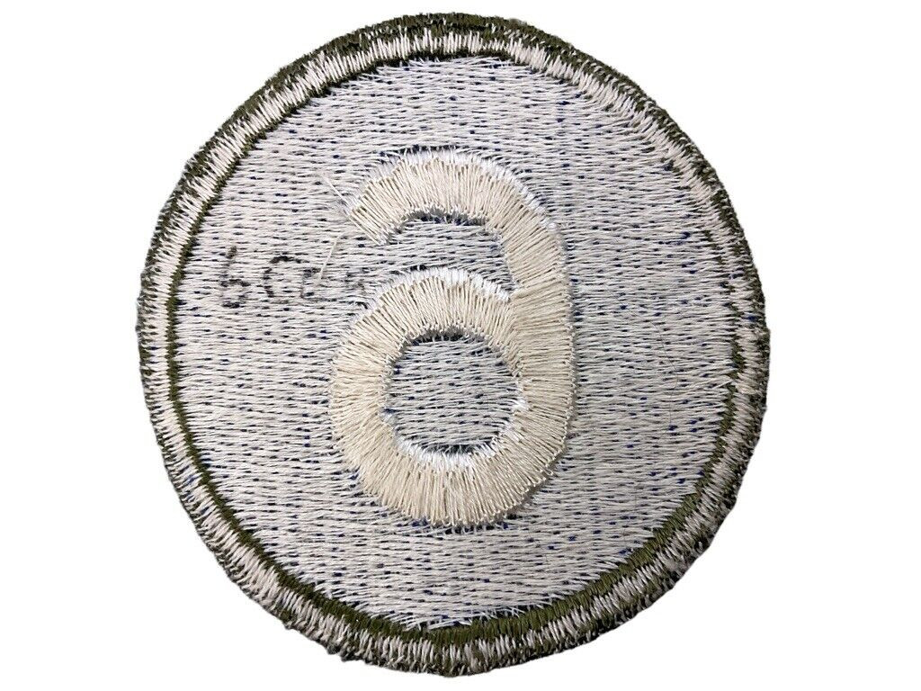 WW2 US Army 6th Corps Shoulder Patch SSI Shoulder Sleeve Insignia WW2 US Army 6th Corps Shoulder Patch SSI Shoulder Sleeve Insignia