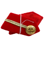 WW2 Canadian British Field Marshall Gorget Pair Tailor Tied