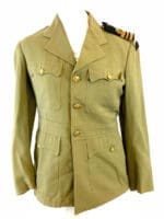 Canadian RCN Navy Officers Tropical Worsted Jacket Size 5 1955 Dated Canadian RCN Navy Officers Tropical Worsted Jacket Size 5 1955 Dated