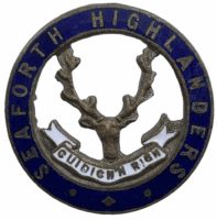 WW1 British BEF Seaforth Highlanders Sweetheart Badge Pin