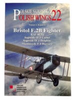 WW1 British RFC Bristol F2B Fighter Polish Wings 22 Soft Cover Reference Book