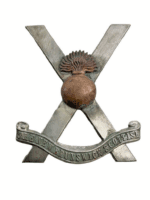 WW2 Canadian New Brunswick Scottish Cap Badge OVERLAY ONLY