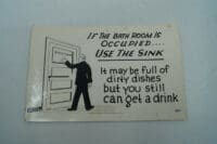 Post WW2 Canadian 1949 Dated Humour Postcard