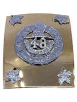 Canadian Forces 48th Highlanders of Canada Officers Cross Belt Plate