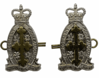 Canadian Forces Le Regiment De Chateauguay Collars Insignia Pair