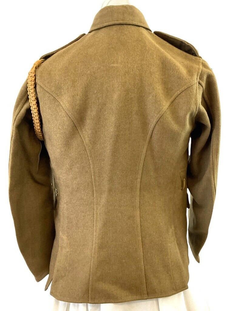 WW1 Canadian CEF 1st Brigade Garrison Artillery CGA 5 Button Khaki Tunic WW1 Canadian CEF 1st Brigade Garrison Artillery CGA 5 Button Khaki Tunic