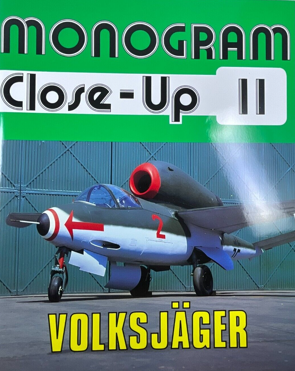 WW2 German Luftwaffe Volksjager Monogram Close Up Soft Cover Reference Book WW2 German Luftwaffe Volksjager Monogram Close Up Soft Cover Reference Book