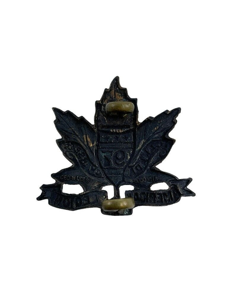 WW1 Canadian CEF 97th Battalion Collar Insignia Single 1 WW1 Canadian CEF 97th Battalion Collar Insignia Single 1
