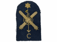 British RN Navy Underwater Control Ratings Bullion Trade Patch British RN Navy Underwater Control Ratings Bullion Trade Patch