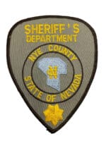 US Nye County Nevada Sheriff's Department Police Patch
