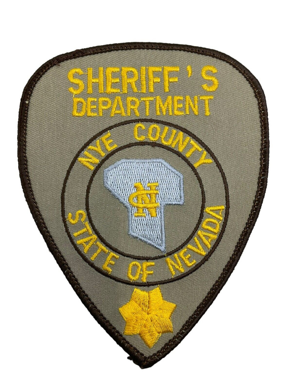 US Nye County Nevada Sheriff's Department Police Patch US Nye County Nevada Sheriff's Department Police Patch