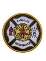 Canadian Firefighter Fire Department Patch Canadian Firefighter Fire Department Patch