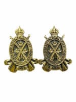 WW2 Canadian CIC Infantry Corps Officers Collars Pair