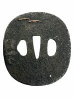 Japan Japanese Samurai Sword Iron Tsuba 4 Japan Japanese Samurai Sword Iron Tsuba 4