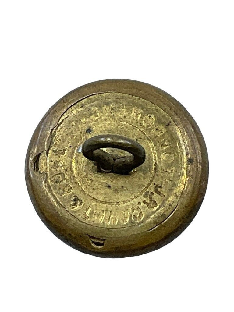 Canadian 3rd Toronto Regiment Officers Large Size Tunic Button Canadian 3rd Toronto Regiment Officers Large Size Tunic Button