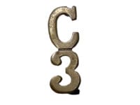 WW1 Canadian CEF 3rd Battalion C3 Collar Insignia Single 1
