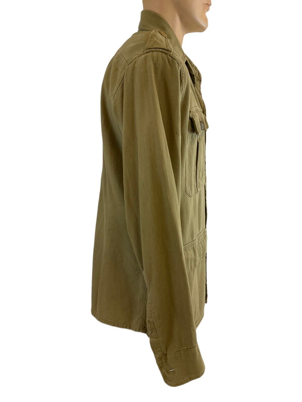 WW2 British Airtex Khaki Long Sleeve Shirt WW2 British Airtex Khaki Long Sleeve Shirt