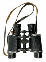 WW1 British Private Purchase French Made Kallos Binoculars WD Stamp