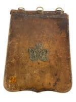 Canadian Victorian Cavalry Undress Officers Sabretache Brown Leather Canadian Victorian Cavalry Undress Officers Sabretache Brown Leather