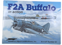 WW2 US USN USMC F2A Buffalo Squadron Signal No 81 Softcover Reference Book