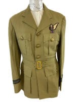 WW2 Canadian RCAF Air Gunner Named Officers TW Tropical Worsted Jacket Uniform WW2 Canadian RCAF Air Gunner Named Officers TW Tropical Worsted Jacket Uniform