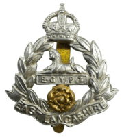 WW2 British East Lancashire Regiment Cap Badge