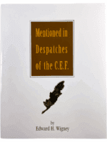 WW1 Canadian Mentioned in Despatches of the CEF Soft Cover Reference Book WW1 Canadian Mentioned in Despatches of the CEF Soft Cover Reference Book