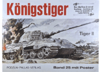 WW2 German Konigstiger Tiger 2 Vol 25 GERMAN TEXT Softcover Reference Book WW2 German Konigstiger Tiger 2 Vol 25 GERMAN TEXT Softcover Reference Book