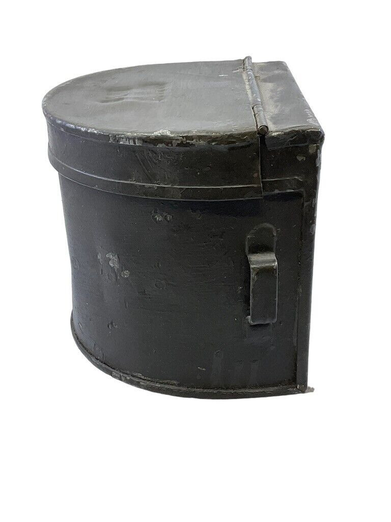 WW1 Canadian 18 Pounder Grease Tin 1918 Dated WW1 Canadian 18 Pounder Grease Tin 1918 Dated