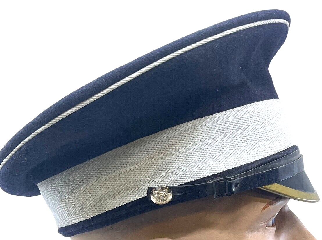 British Forces Coldstream Guards Peak Visor Cap Compton & Webb Size 6 3/8 British Forces Coldstream Guards Peak Visor Cap Compton & Webb Size 6 3/8