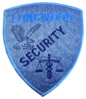 US Longwood Security Blue Edge Police Patch
