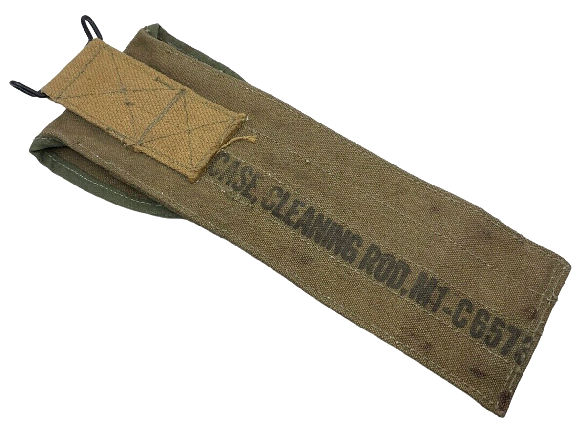 WW2 US Canadian C broad Arrow Marked M1 Rifle Cleaning Rod Pouch WW2 US Canadian C broad Arrow Marked M1 Rifle Cleaning Rod Pouch