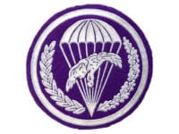 Poland Polish Airborne Parachute Purple Insignia Patch Poland Polish Airborne Parachute Purple Insignia Patch