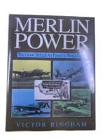 WW2 British RAF Merlin Power Growl Behind Air Power Hardcover Reference Book WW2 British RAF Merlin Power Growl Behind Air Power Hardcover Reference Book